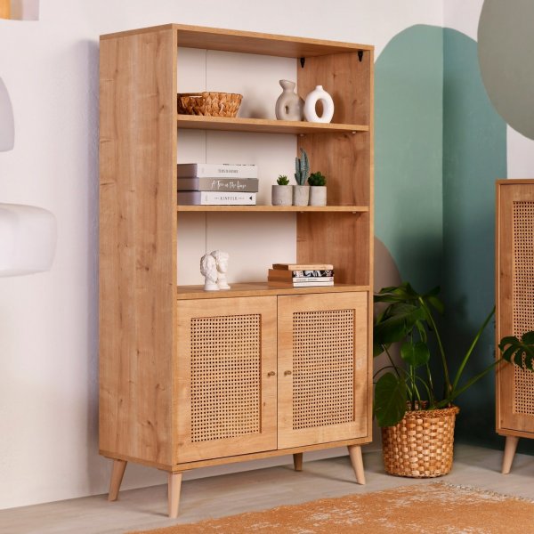 Haze-Bücherregal - Eiche Haze-Bücherregal - Eiche