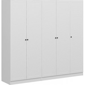 Larett Kleiderschrank 225x52x190 cm - Wei