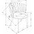 Cadeira Esszimmerstuhl 516 - Grau