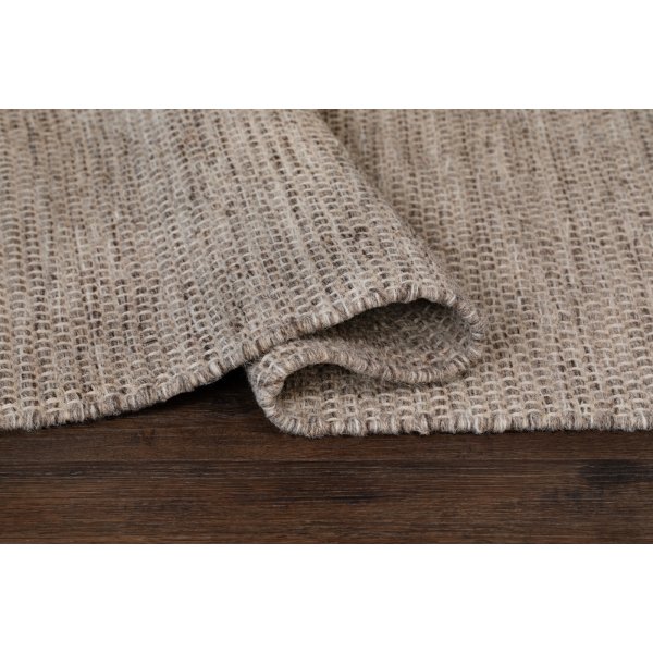 Getufteter handgewebter Wollteppich aus Leinen Getufteter handgewebter Wollteppich aus Leinen