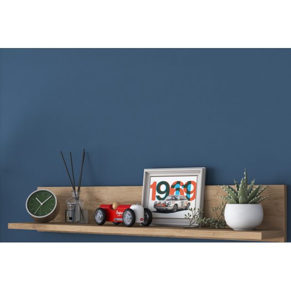 Algot Wandregal 90 cm - Walnuss