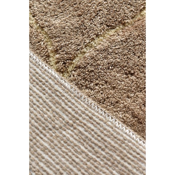 Infinity Badezimmermatte - Braun