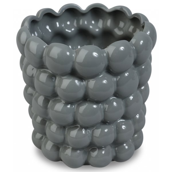 Big Bouble Topf H18 cm - Grau