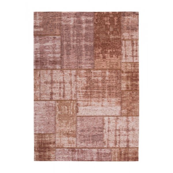 Patchwork-Teppich Stracciatella - Heidekraut