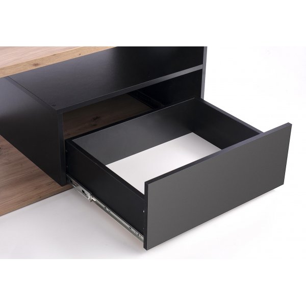 Anselmo Couchtisch 110 x 60 cm - Schwarz