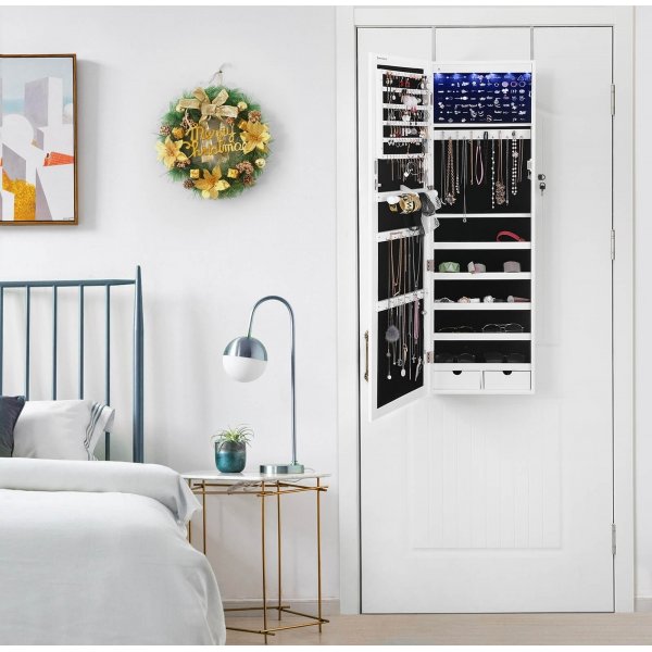 Saphir-Schmuckschrank - Weiß Saphir-Schmuckschrank - Weiß