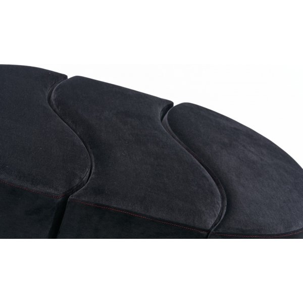 Alya Hocker - Anthrazit/Rosa