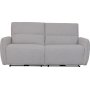 Chloe Kinosofa mit elektrischer Relaxfunktion, 2,5 Sitzpltze - Helles Boucl-Sofa