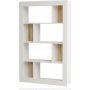Luvio Bcherregal 22 - Eiche/wei