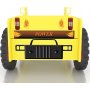 Monstertruck-Kinderbett - 90 x 190 cm