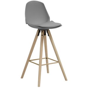 Oslo Barhocker 105 cm - Graues PU