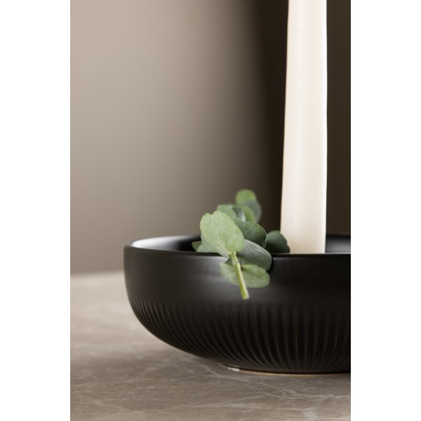 Posh Kerzenständer 18 x 6 cm - Schwarz Posh Kerzenständer 18 x 6 cm - Schwarz