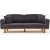 Reims 3-Sitzer-Sofa - Anthrazit