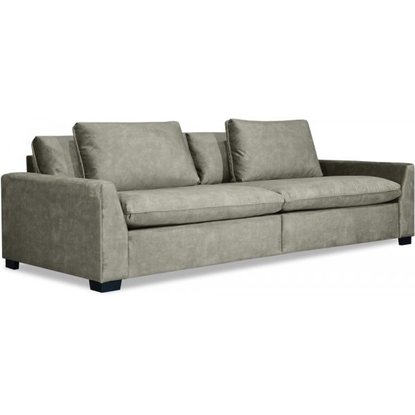 Gabby 4-Sitzer-Sofa - Grauer Samt Gabby 4-Sitzer-Sofa - Grauer Samt