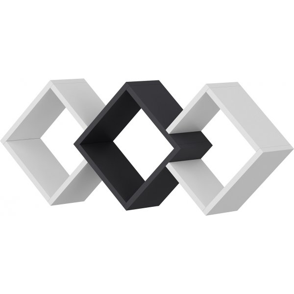 Galaxy Wandregal Wei/Anthrazit