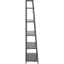 Seaford Leiterregal 77x174 cm - Schwarz