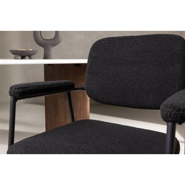 Yesterday Esszimmerstuhl - Schwarzes Boucl�