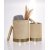 Komfort-Pouf-Set - Beige