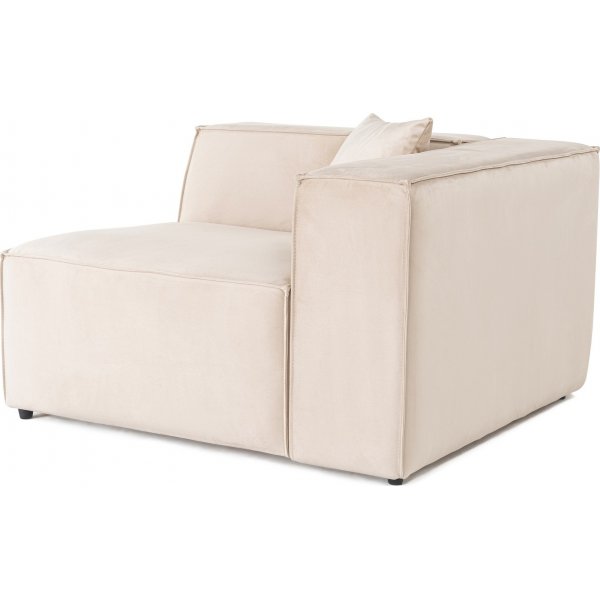 Lora Eckmodul rechts - Creme Lora Eckmodul rechts - Creme