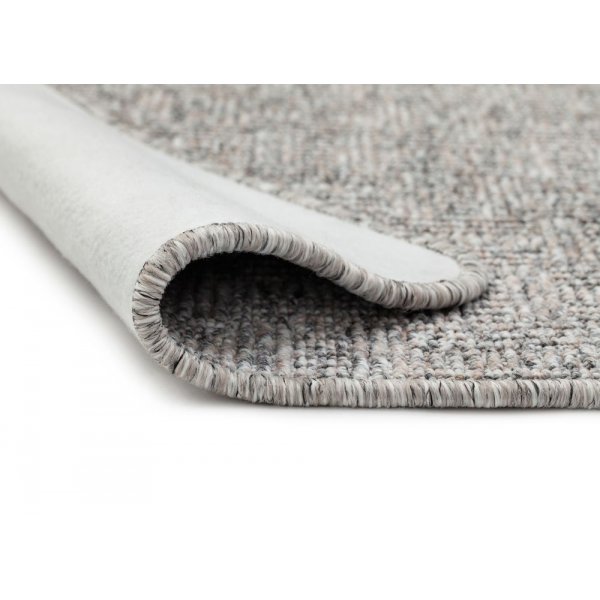 Flachgewebter Teppich Stafford - Grau