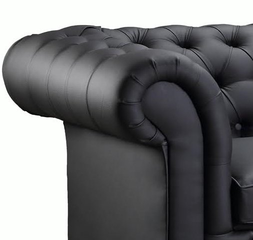 Chesterfield New England 2-Sitzer Sofa in Stoff - Frei wählbare Farbe Chesterfield New England 2-Sitzer Sofa in Stoff - Frei wählbare Farbe