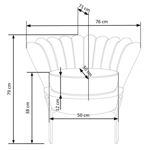 Duran-Sessel aus grauem Samt Duran-Sessel aus grauem Samt