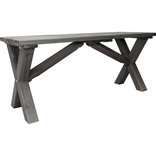 Scottsdale Sitzbank 100 cm - Shabby Chic Grau