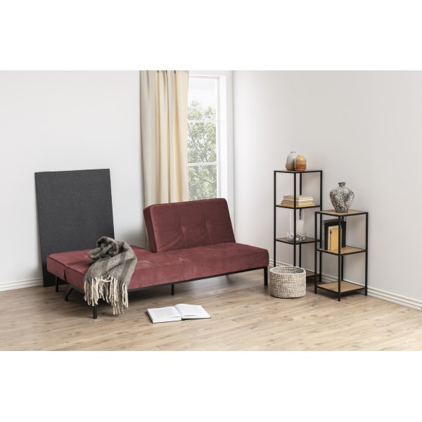 Perugia 2,5-Sitzer-Schlafsofa - Rot