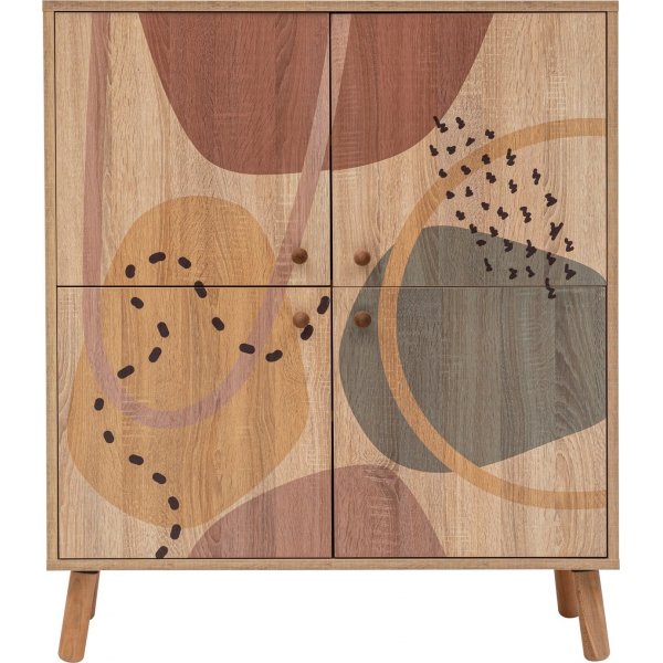 Leva Form Kleiderschrank - Kiefer COPY