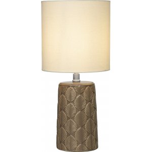 Bodil Tischlampe - Braun/Beige