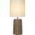 Bodil Tischlampe - Braun/Beige