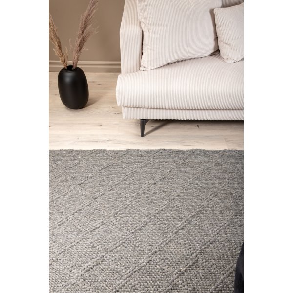 Wollteppich Cirrus - Grau Wollteppich Cirrus - Grau