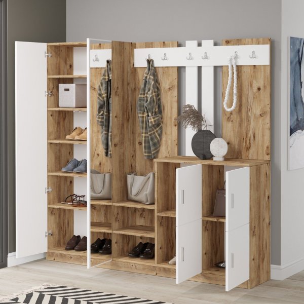 Gibson Flurmöbel - Kiefer/weiß Gibson Flurmöbel - Kiefer/weiß