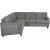 Howard Watford Deluxe Ecksofa - Dunkelgrau