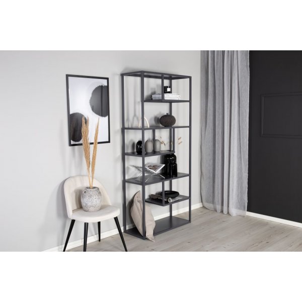 Zugbcherregal - Hellgrau