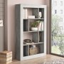 Luvio Bcherregal 22 - Silber/Anthrazit