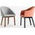 Stuhl mit Pop-Rahmen - Optionale Farbe des Rahmens und der Polsterung