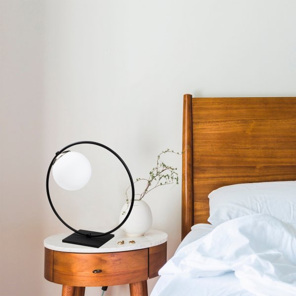 Dolly Tischlampe - Schwarz/Wei�