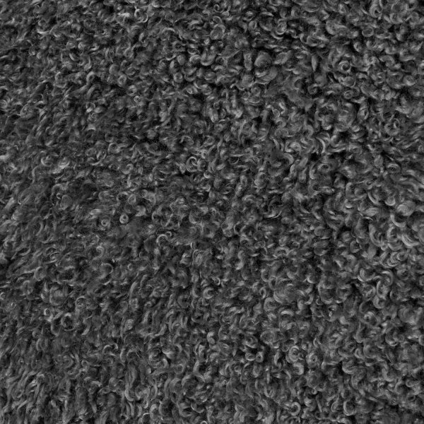 Wolliges Kunstfell Grau - 60 x 90 cm