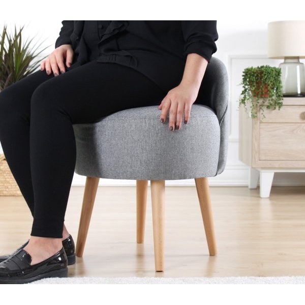 Hocker Corvile - Grau Hocker Corvile - Grau