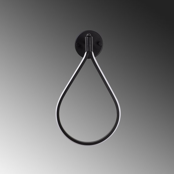 Damian Wandleuchte - Schwarz Damian Wandleuchte - Schwarz