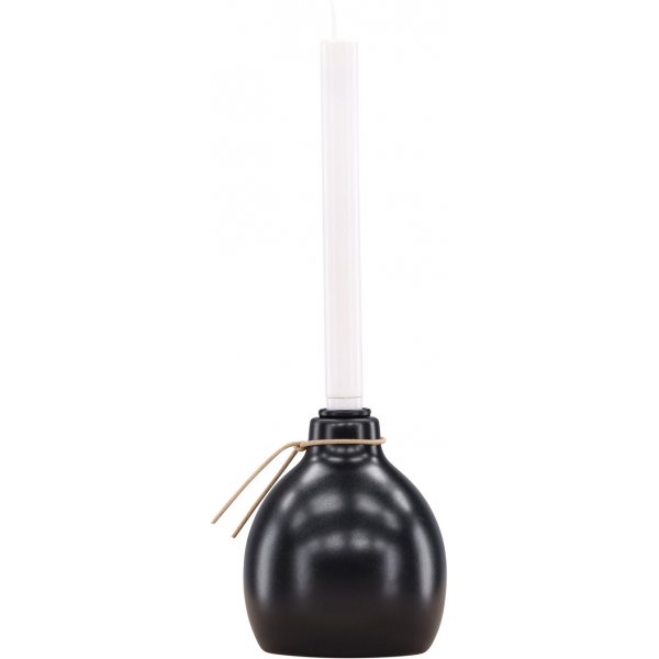 Ulricehamn LED-Kerzenständer 32 x 12 cm - Schwarz/Weiß Ulricehamn LED-Kerzenständer 32 x 12 cm - Schwarz/Weiß