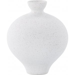 Rellis Vase 20 x 24 cm - Schwarz/Wei