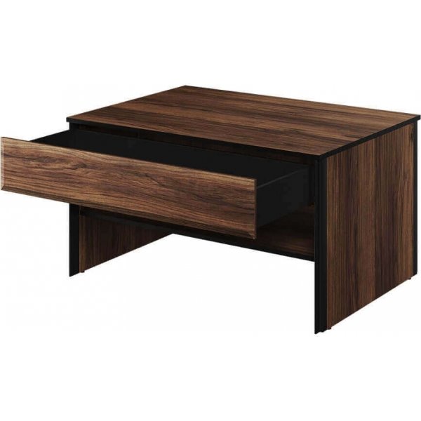 Borga Couchtisch - Catania Eiche/schwarz