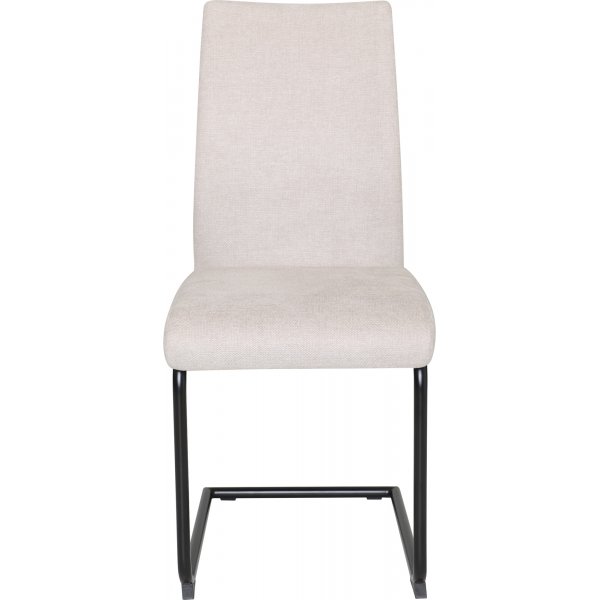 Stella Esszimmerstuhl - Beige/Schwarz
