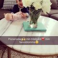 Kundenbild Accent Couchtisch rund 85 - weißer marmor/Messingfarben