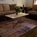 Kundenbild Palasso Couchtisch 110 cm - Messing/Leichte Marmorierung