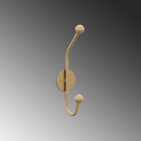 Nashorn-Kleiderbügel - Gold Nashorn-Kleiderbügel - Gold