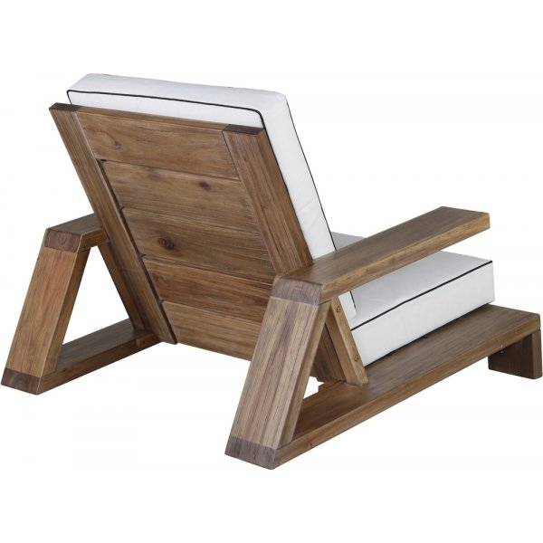 Daria Sessel - Braun/Weiß Daria Sessel - Braun/Weiß