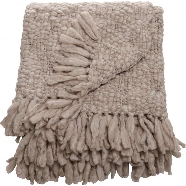 Mette-Plaid 130 x 170 cm - Sand